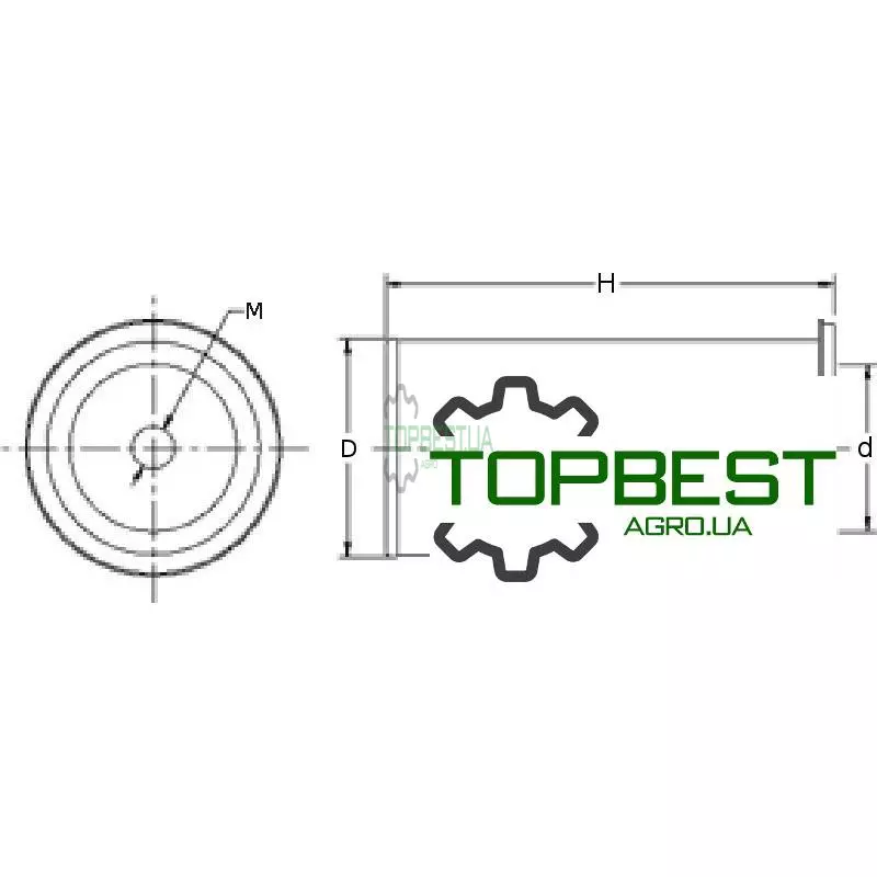 AZ23642 Фільтр повітряний SA11552 [HIFI]