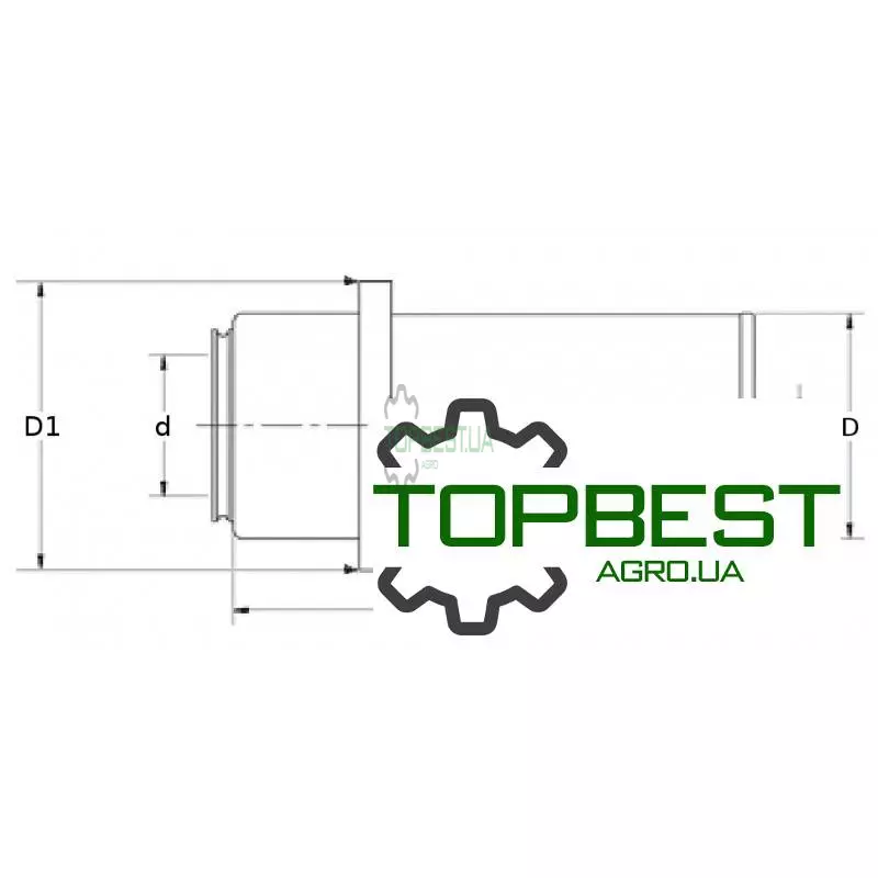 WA6105 Фільтр повітряний [WIX]