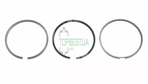 AR87753 Поршневі кільця двигуна John Deere, (3 кільця), [Bepco]