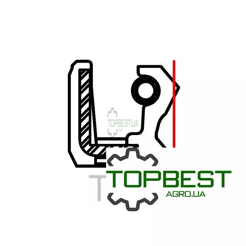 233611 Манжета армована 50х80х10 тс