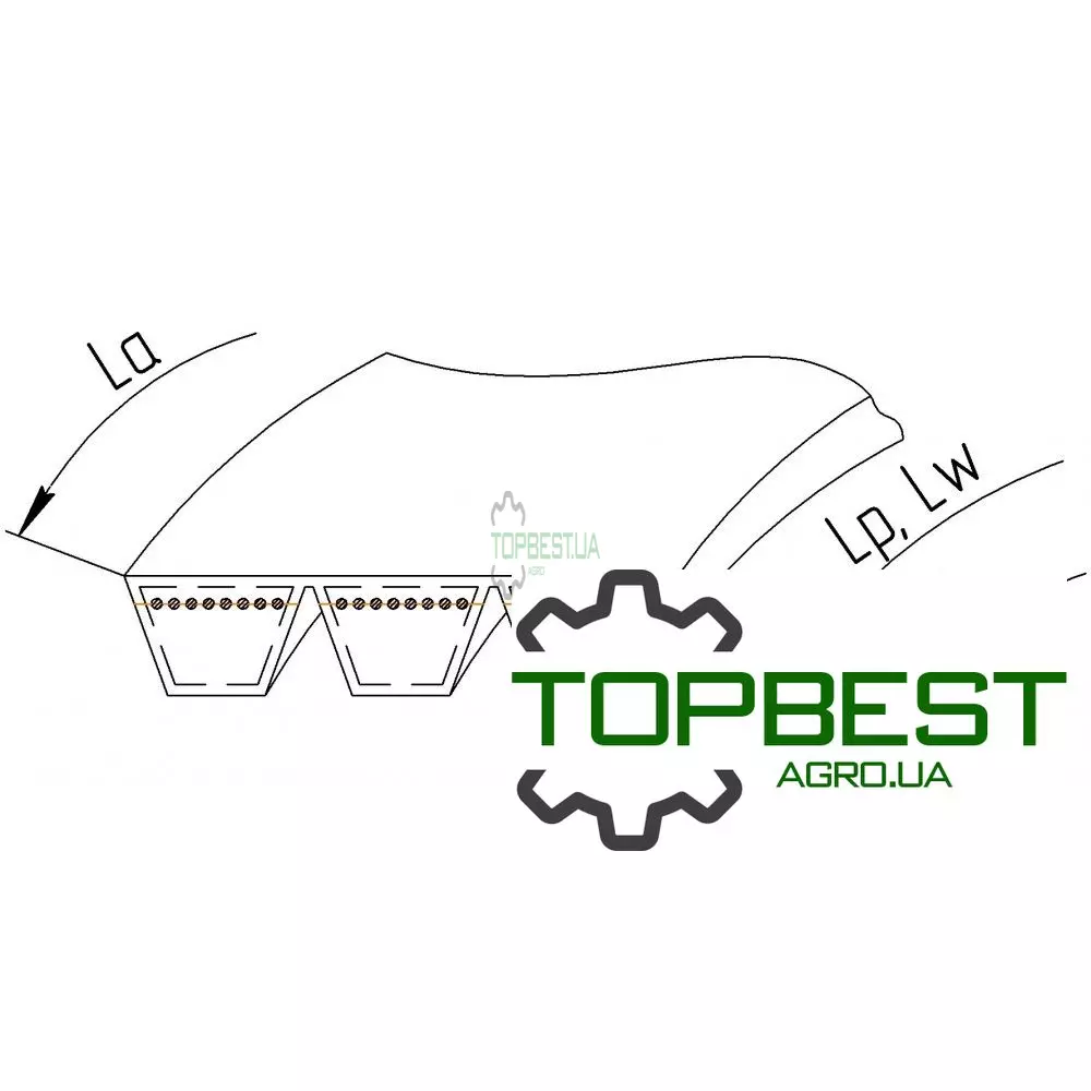 Z46222 Ремінь багатоклиновий [Roflex Joined]