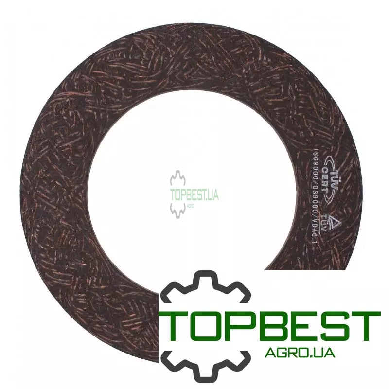 06539005 Накладка фрикційна транспортера комбайна Deutz-Fahr