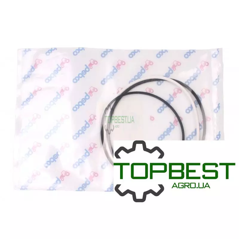 AR89753 Поршнекомплект двигуна John Deere, (3 кільця), [Bepco]