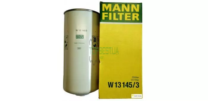 W13145/3 Фільтр двигуна масляний MANN 267714 / 5021107393 5001846644