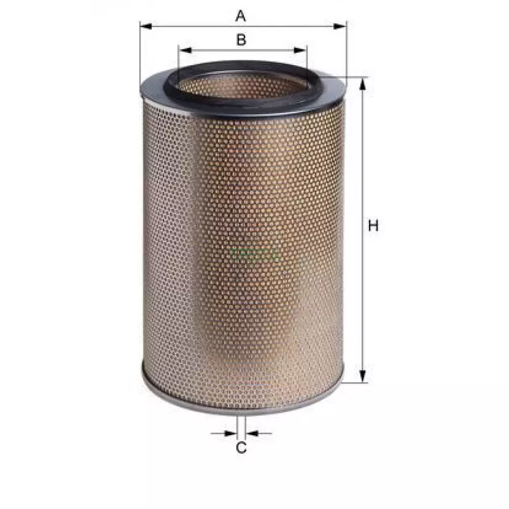 AZ48391 Фільтр повітряний JOHN DEERE, CLAAS, CASE, New Holland (Cametet)